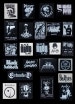 Punk metal crust doom black death grind grindcore heavy gore horror cult cartoon novelty patches sew-on DIY PS01 