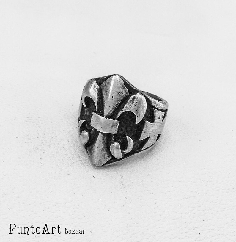 Sterling Silver 925 Contemporary Ring Silver Solid Ring Steampunk Ring Biker MC Ring Gothic Jewelry Ring Hipster Ring Custom Ring