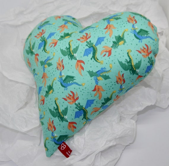 heart shaped baby pillow