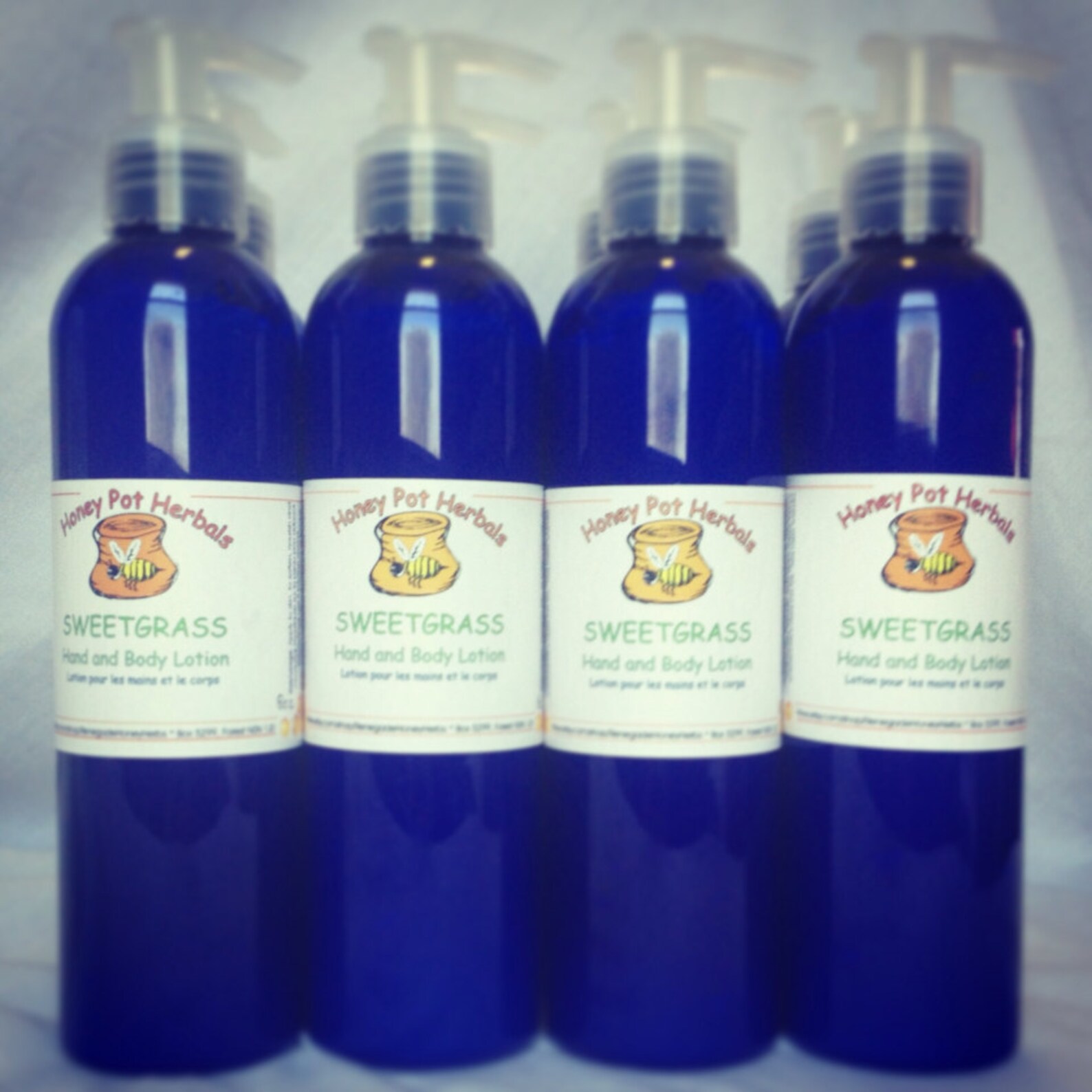 Hand and Body Lotion Sweetgrass Made With Herb Infused Oils Etsy Canada