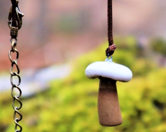 mushroom Pendant white