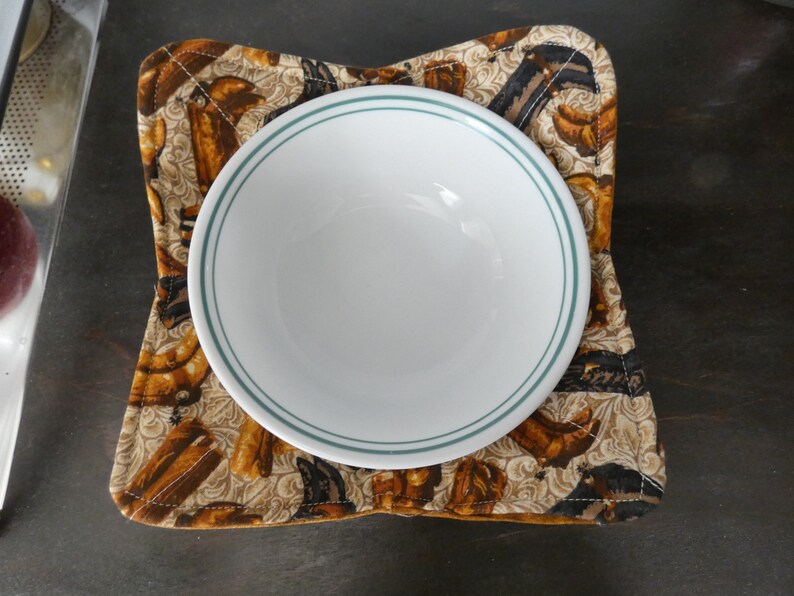 Coffee Espresso Soup & Ice Cream Bowl Reversible Cozy Etsy