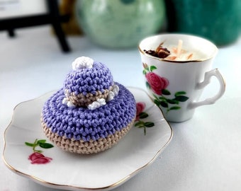 Religieuse, gâteau au crochet