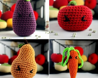 Frutta e verdura Kawaii - Amigurumi