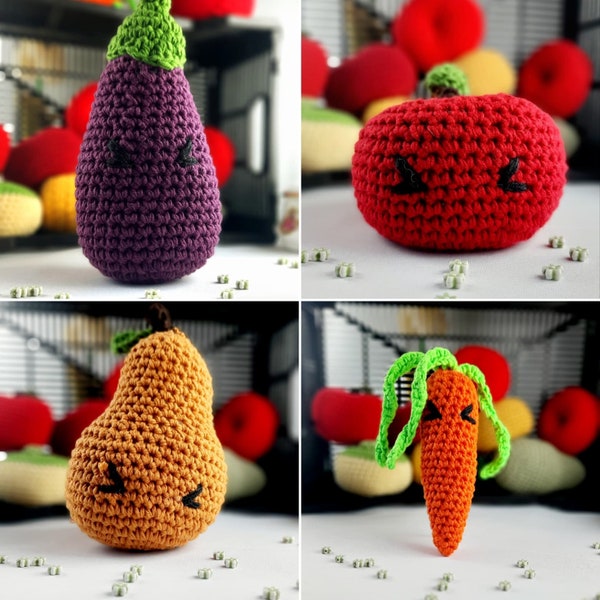 Légume et fruits Kawaï - Amigurumi