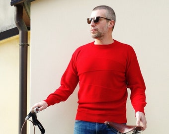 merino wool sweater for him