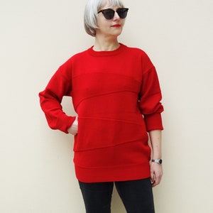 Oversized merino wool sweater