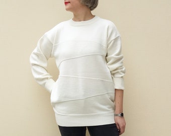 Oversized merino wool sweater