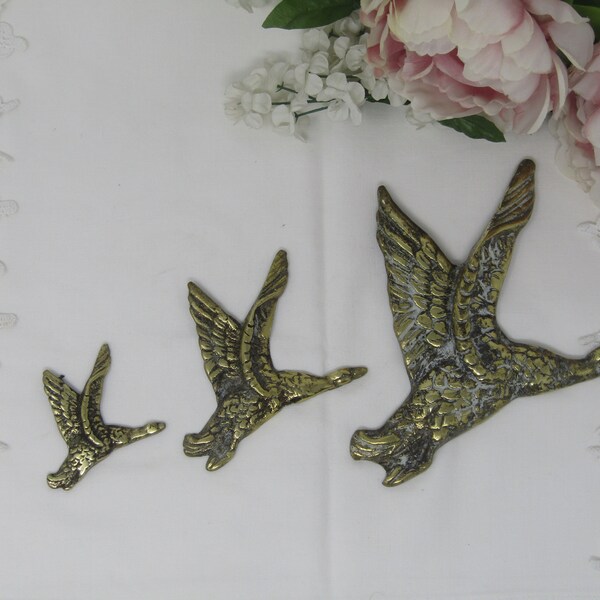 Flying Birds Wall Art Etsy UK