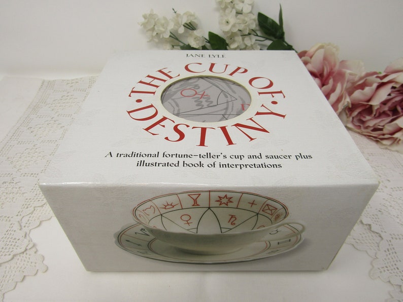 Fortune Telling Tea Cup And Saucer China Tea Set Cup Of Etsy