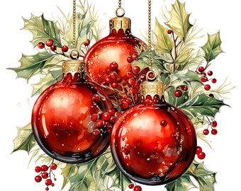 Christmas Baubles 5. Cross stitch pattern, Counted cross stitch, Hand embroidery pattern, PDF cross stitch pattern, Cross stitch PDF chart