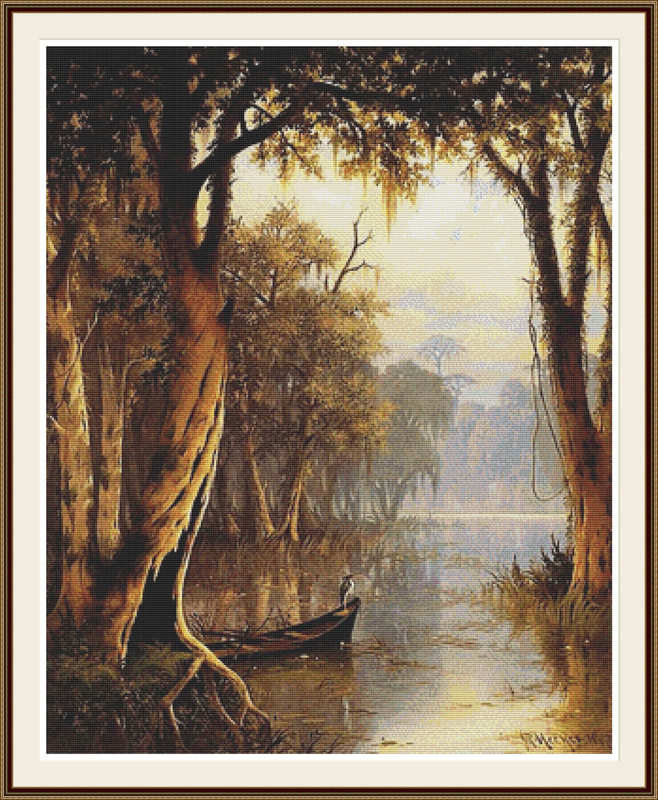 Louisiana Bayou Cross Stitch Pattern Counted Cross Stitch - Etsy Australia