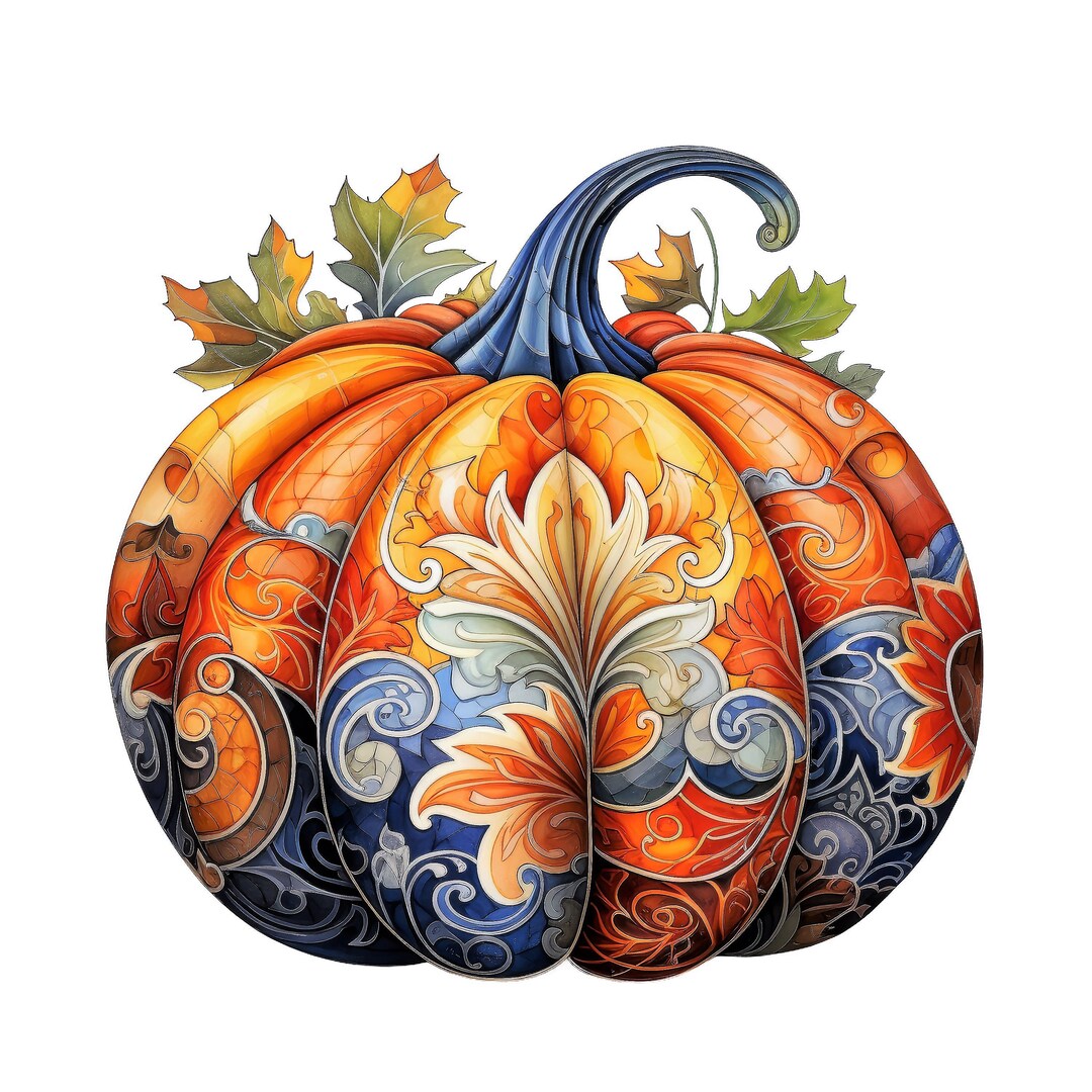 Pumpkin 3. Cross Stitch Pattern, Counted Cross Stitch, Hand Embroidery ...