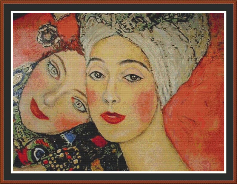 Friends. Cross Stitch Pattern. Counted Cross Stitch. Cross Etsy