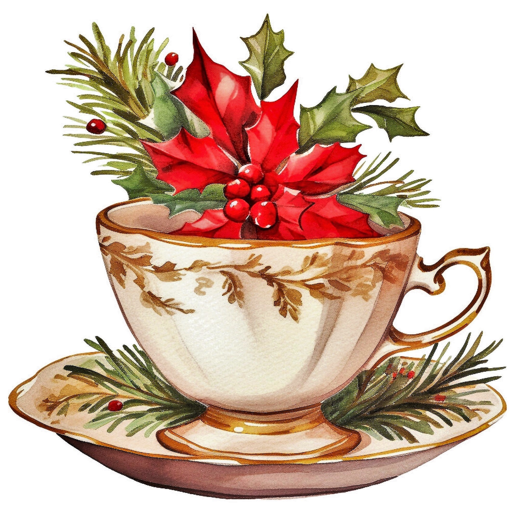 Christmas Cup 6. Cross Stitch Pattern Counted Cross Stitch - Etsy