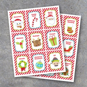 Christmas Guessing Game Printable Game Cards to Create a - Etsy
