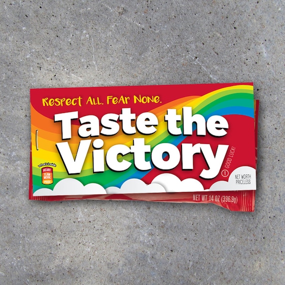Skittles Taste The Victory Sports Tags Printable Diy Good Etsy