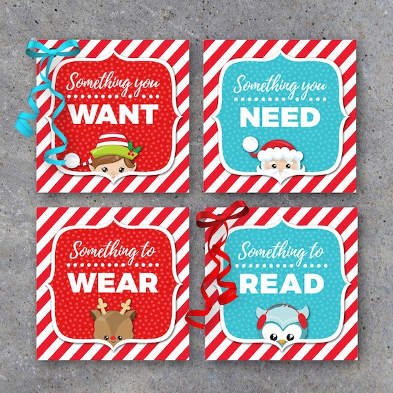 Something You Want Something You Need Printable