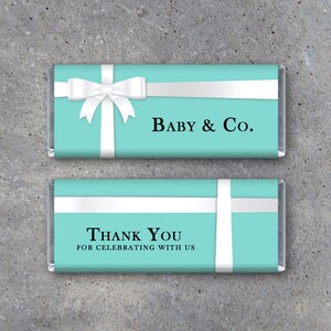 diy hershey bar baby shower favors