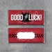 Track / Cross Country GOOD LUCK Candy Bar Wrapper DIY - Etsy