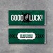 Track / Cross Country GOOD LUCK Candy Bar Wrapper Printable - Etsy
