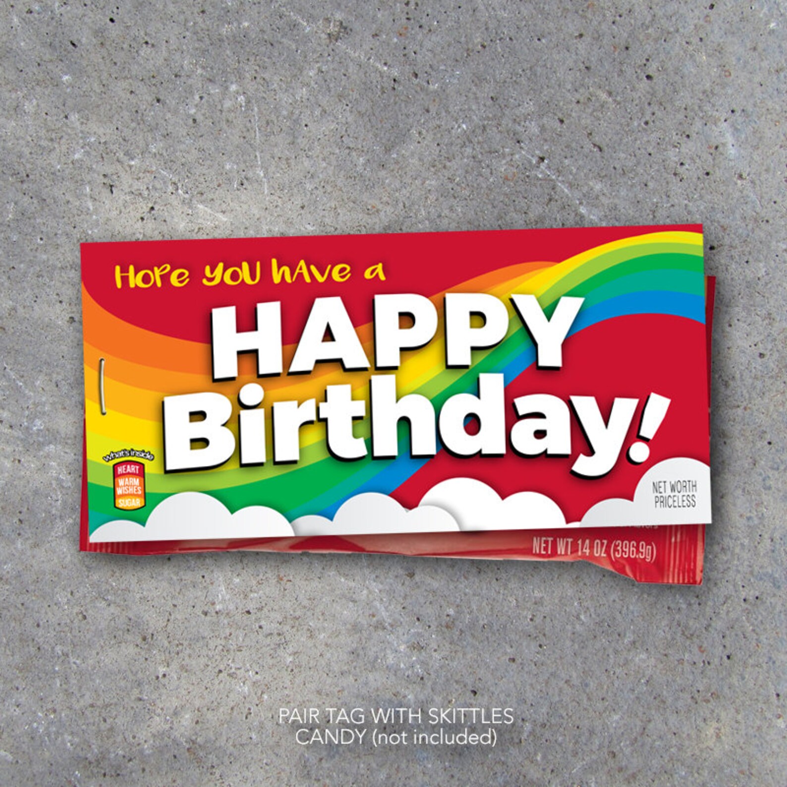 Happy Birthday Collection Printable Candy Bar Wrappers and - Etsy