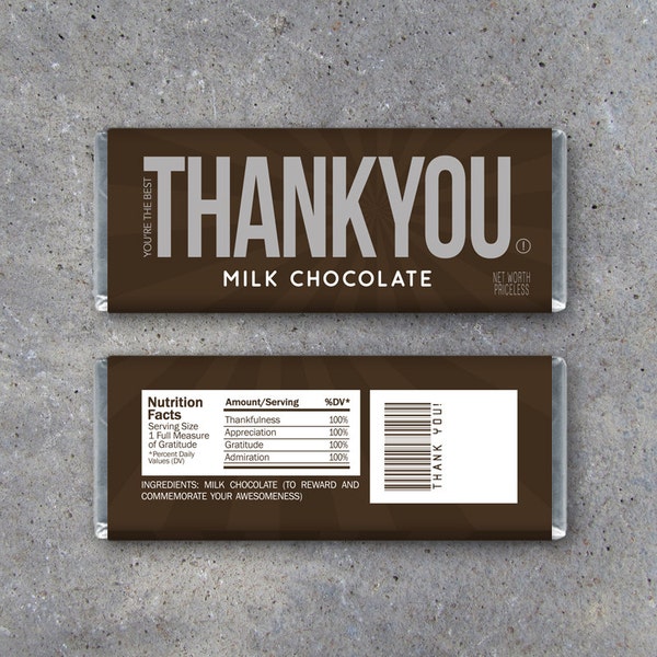 Wrapper Thank You - Etsy