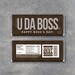 Boss's Day Gift – Printable Happy Bosses Day Candy Bar Wrapper – Funny Boss Gift – Instant Download Bosses Day Card + BONUS Generic Version 