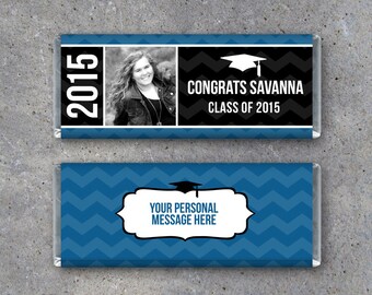 Graduation Printable Mini Hershey Candy Wrapper DIY - Etsy