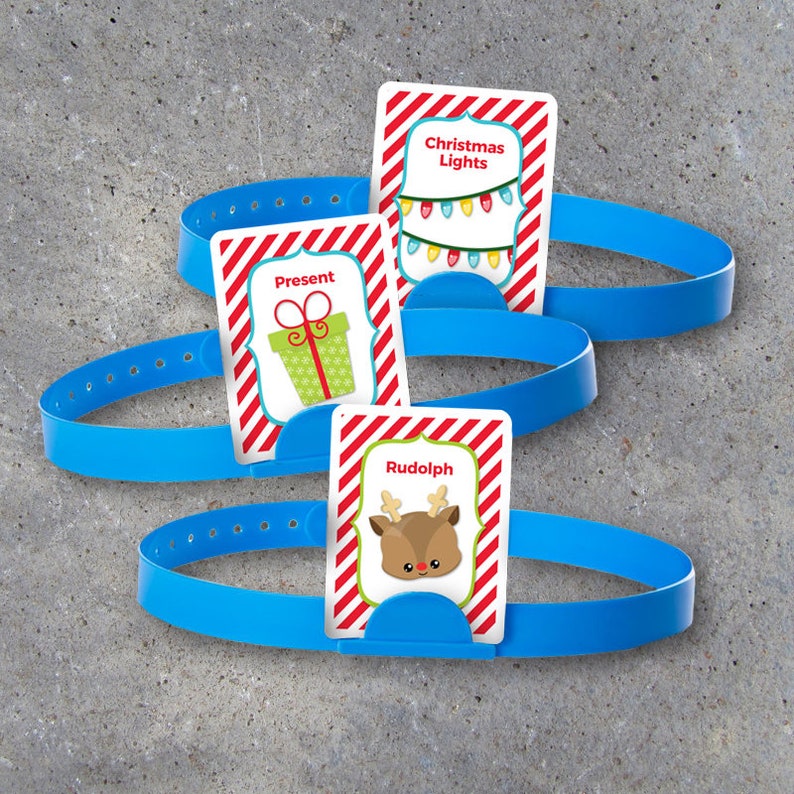 Christmas Guessing Game Printable Game Cards to Create a | Etsy