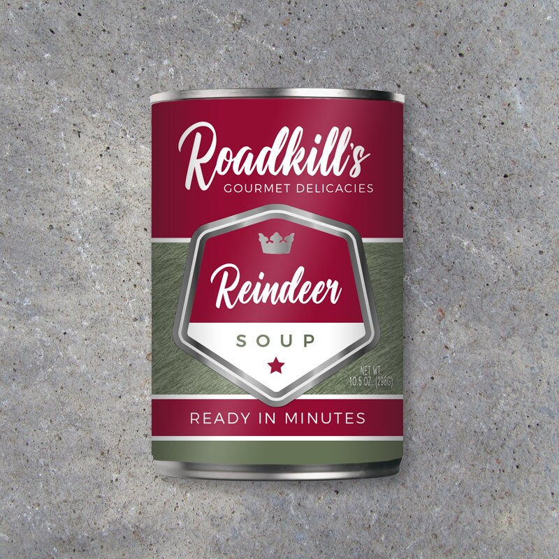 Soup Can Label - Etsy