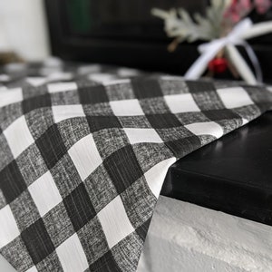Ready to ship Buffalo  plaid Christmas tree skirt, buffalo check tree skirt, farmhouse tree skirt, Coastal tree skirt, farmhouse Christmas
