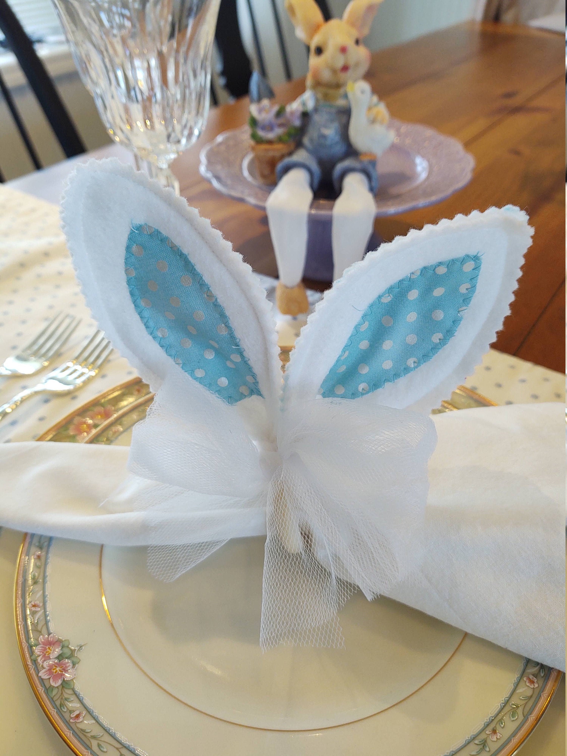 Easter Napkin Rings Sewing Pattern PDF Easter Printable Easter Etsy