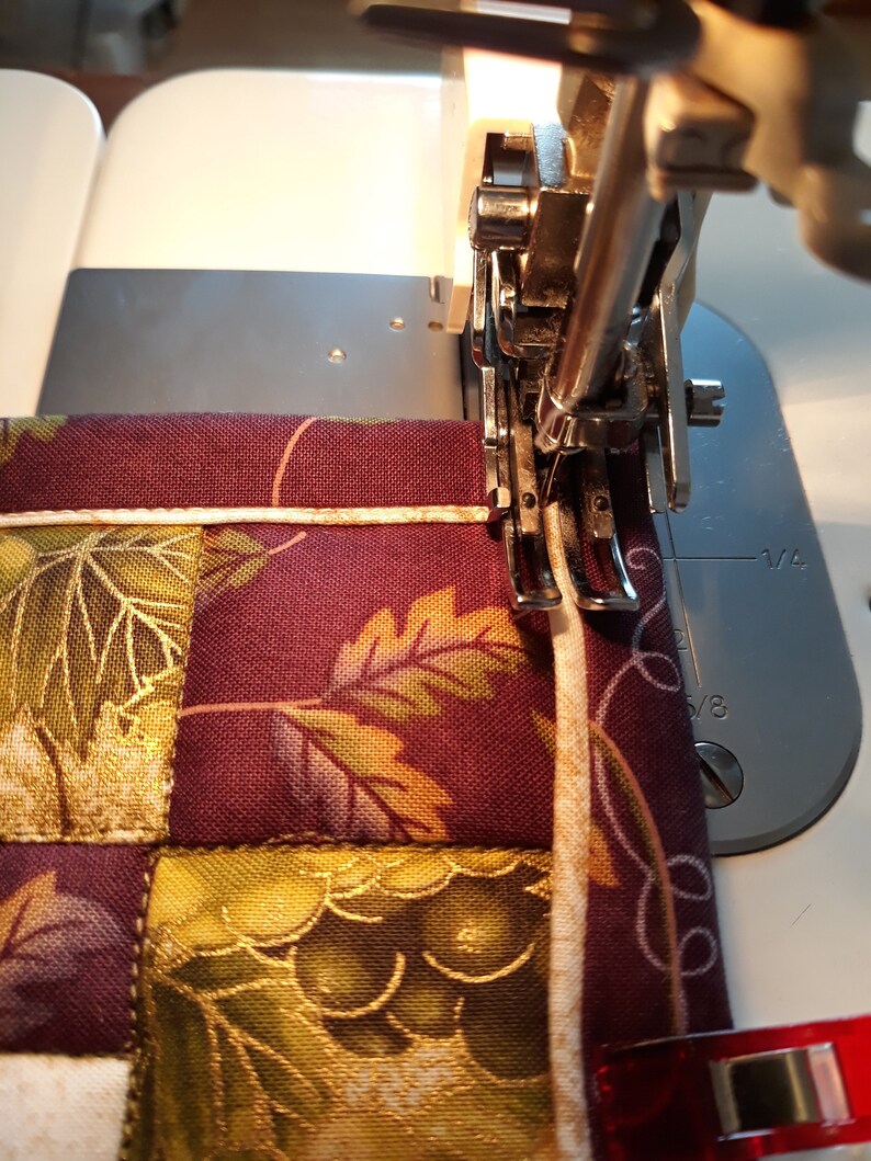 Quilted Placemat PDF Pattern Etsy