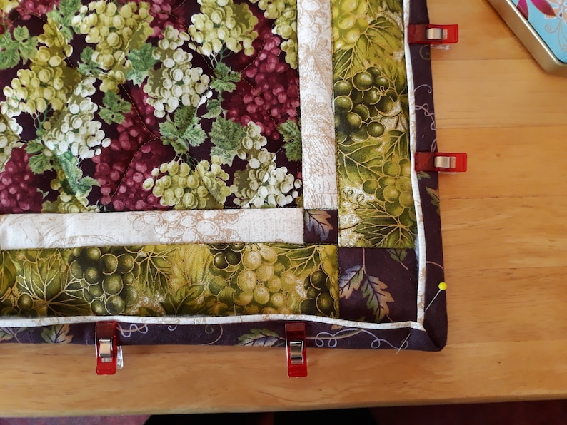 Quilted Placemat PDF Pattern Etsy