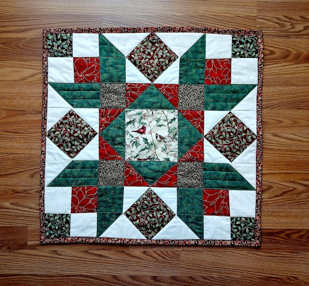 Miller's Christmas Star Wall Hanging or Quilted Table Topper Pattern ...