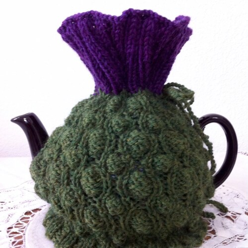 Scottish Thistle Tea Cozy Outlander Robert Burns Downton Etsy