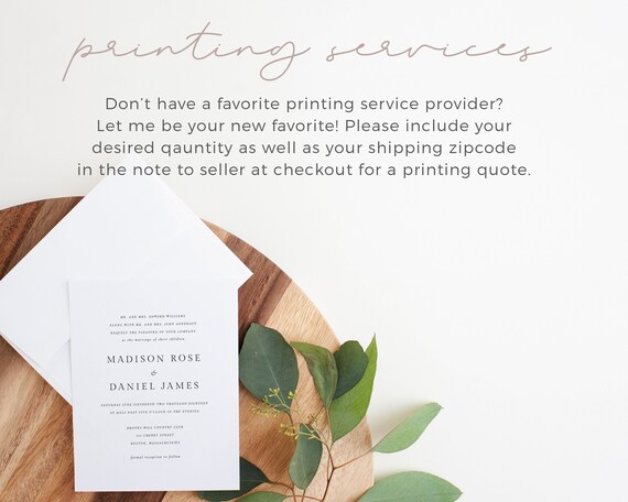 Templett Download Staples Walmart Sized for Walgreen/'s 4 x 8 in Minimalist Printable Save the Date Card