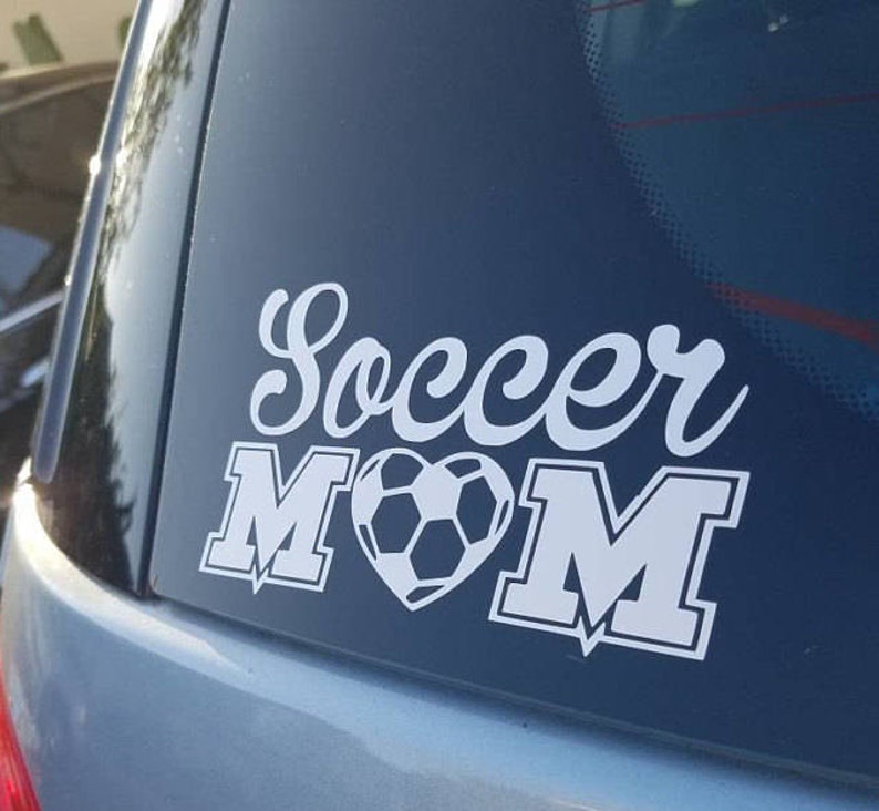 Soccer Mom Decal / Soccer Mom Car Decal / Car Decal / Laptop Etsy