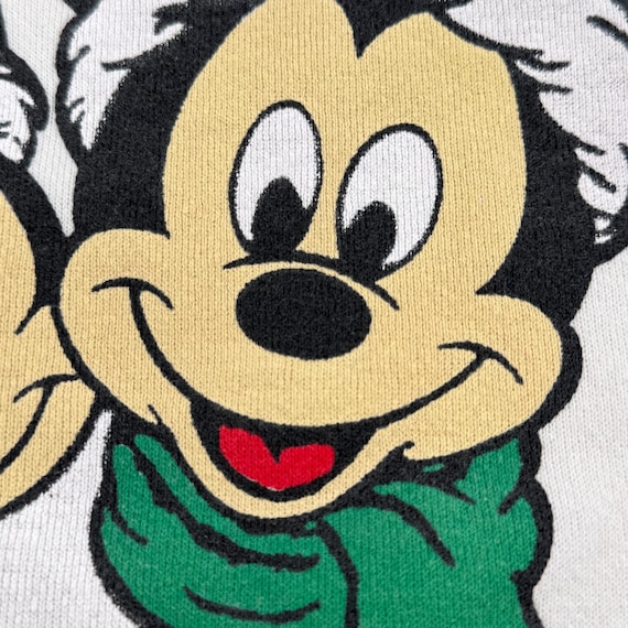 Vintage Disney Mickey & Minnie "Happy Holidays" S… - image 8