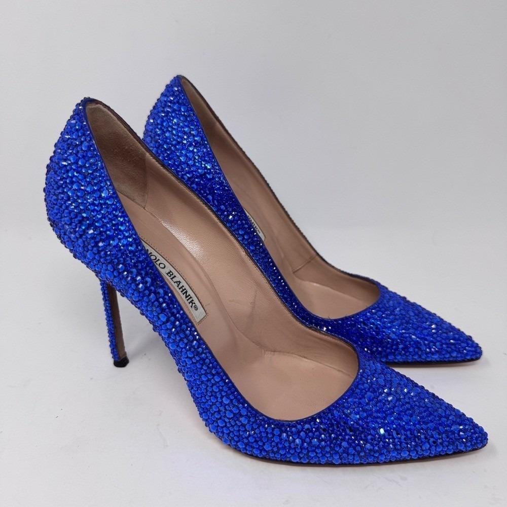 Vintage Manolo Blahnik Size 38 - Etsy