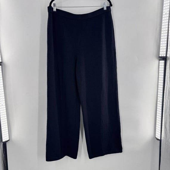 St. John Collection Knit Pants Black Size 16