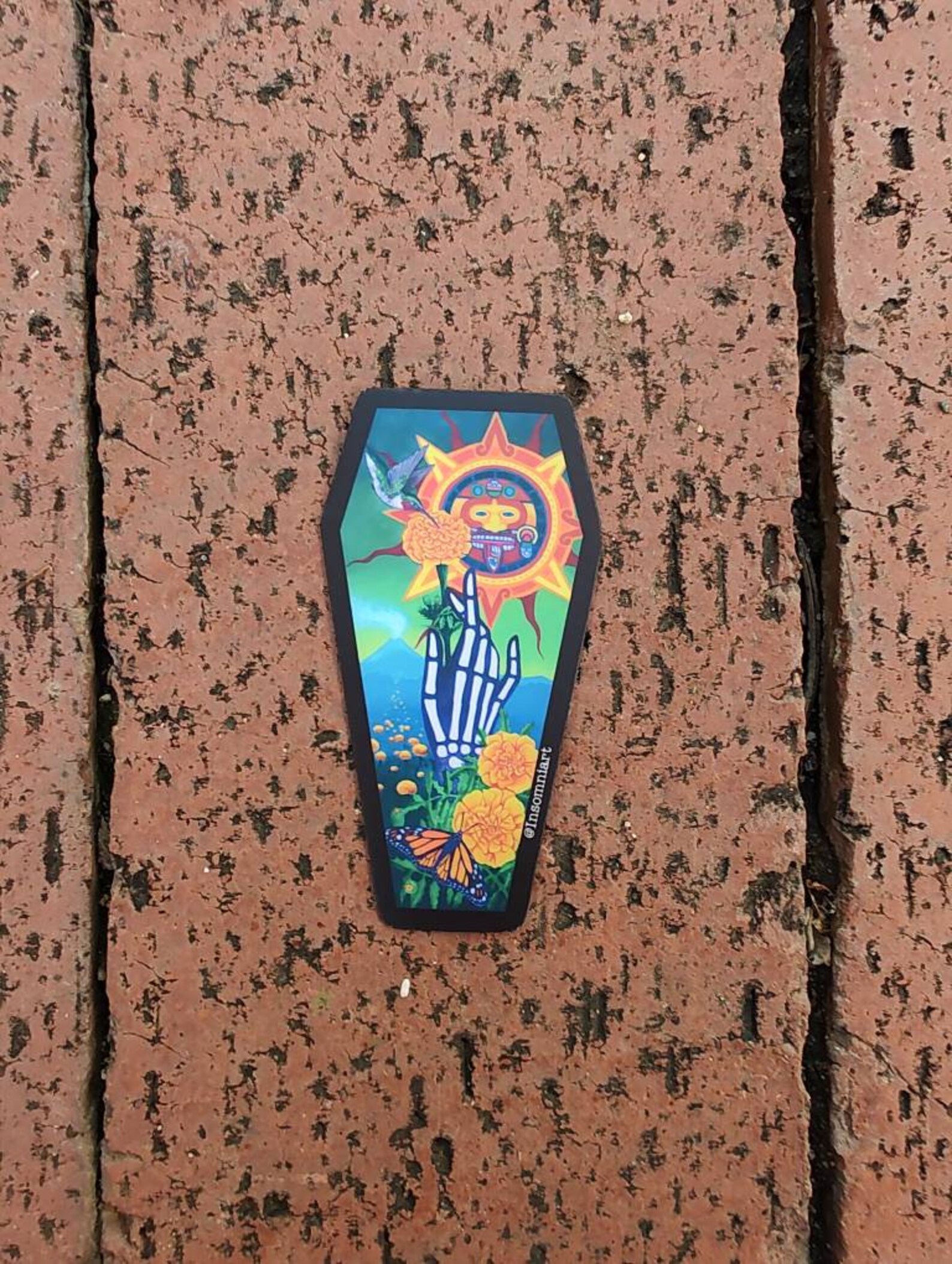 Coffing Sticker Coffin #2 Sticker - Etsy