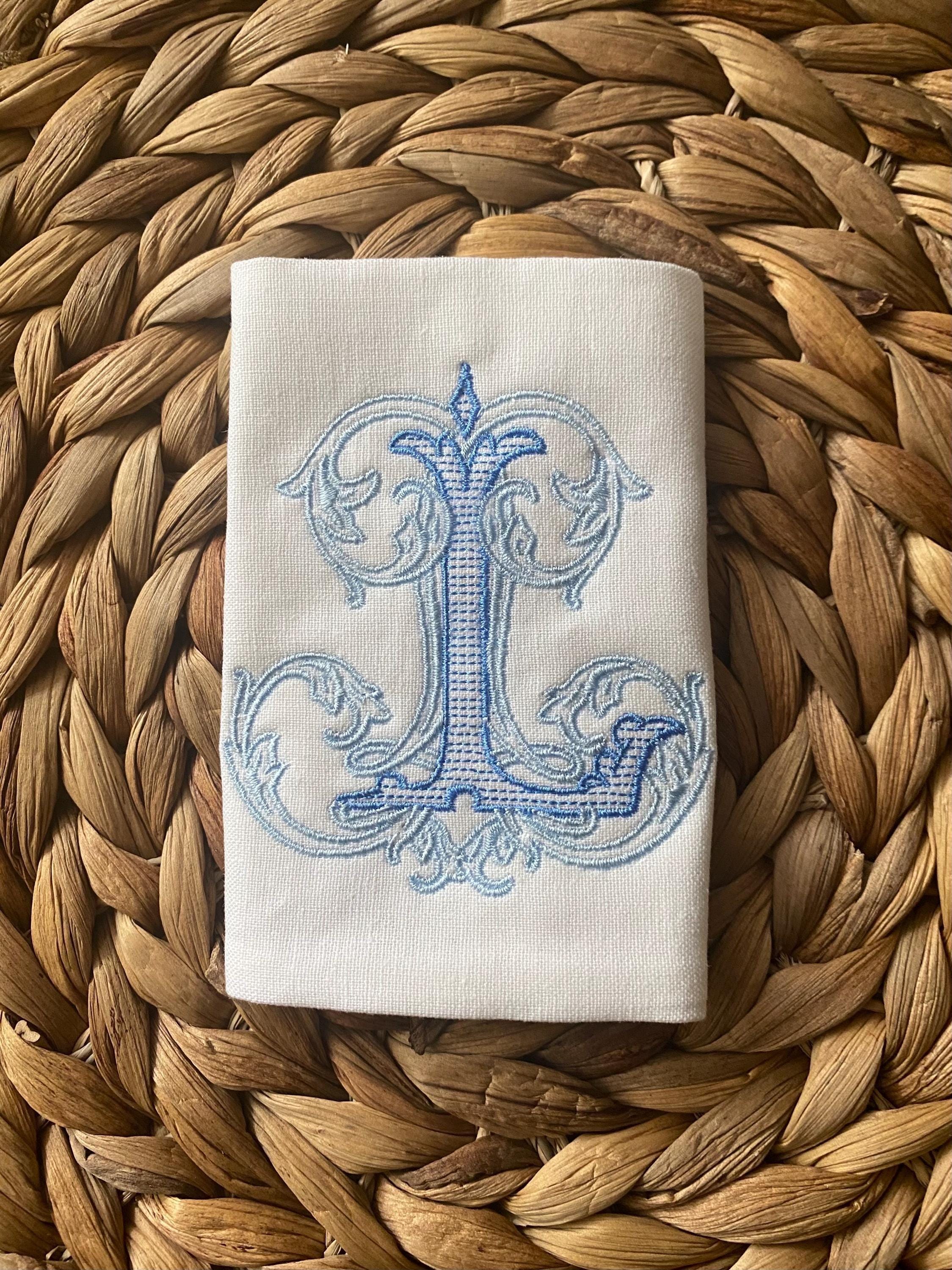 Bouquet Wrap Wedding Custom Single Monogram