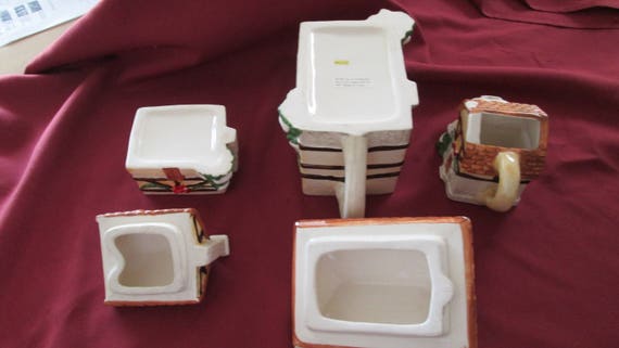 Kaffee & Teebereiter Jahrgang McCormick Teekanne Jahrgang Tupperware Schablone Box der 1980er Jahre leer