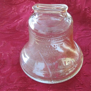 Anker Hocking Bicentennial Liberty Bell carnaval glas Bank