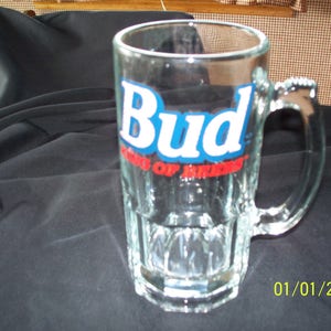 Riesen Budweiser Bier-Becher