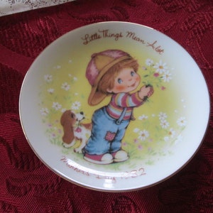 1982 Avon Mother es Day Plate