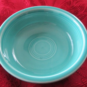 Fiesta Ware Turquoise Medium Bowl