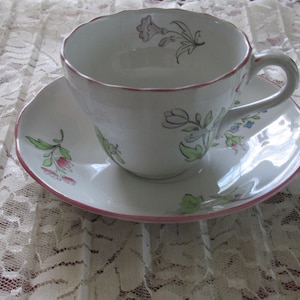 Vintage Copeland Luneville by Spode Tea Cup & Saucer Set